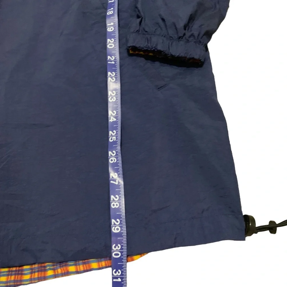 NIKE Menβs '90s Vintage Nike Reversible Plaid Windbreaker
Fireberry Size L !! - Picture 8 of 13